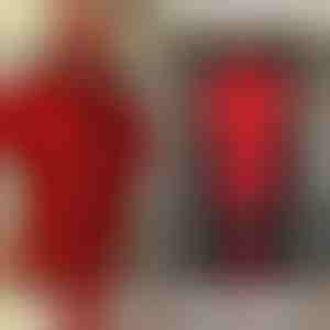 Dekoracyjna Duża Kokarda na Boże Narodzenie i Inne Okazje | RUBYBOW